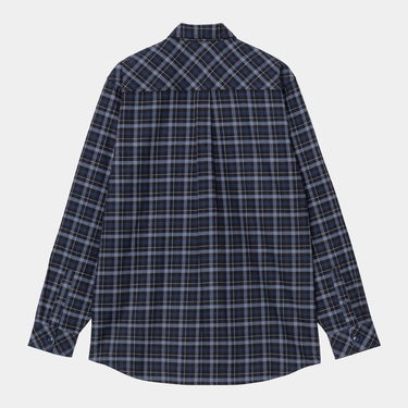 Skjorte Carhartt WIP Carhartt WIP Widmark Long Sleeve Shirt Blå | I035326_1, 1