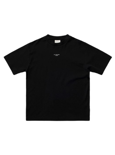 T-shirt Drôle de Monsieur Le T-shirt Classique Sort | PERM-P01BL