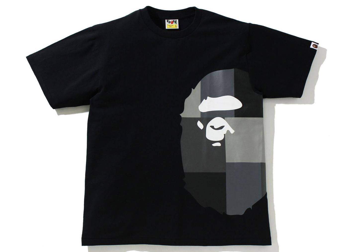T-shirt BAPE Color Block Side Big Ape Head Tee Sort | 1I80-110-019, 0