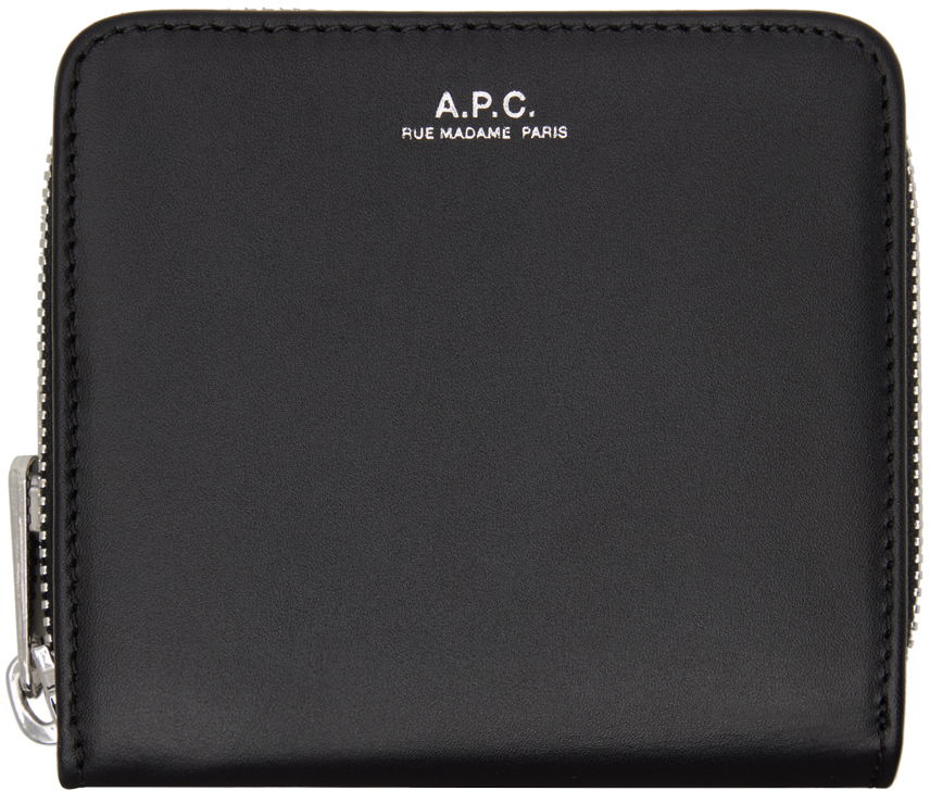 Tegnebog A.P.C. Emmanuel Compact Wallet Sort | PXAWV-H63601, 0