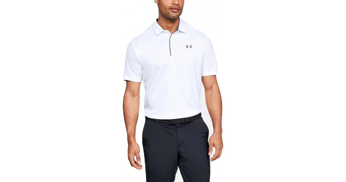 Polo skjorte Under Armour Tech Hvid | 1290140-100, 1