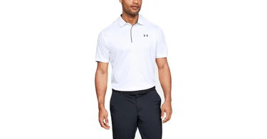 Polo skjorte Under Armour Tech Hvid | 1290140-100, 1