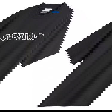T-shirt Off-White Bookish Skate T-Shirt Sort | OMAA120C99JER0081001, 0