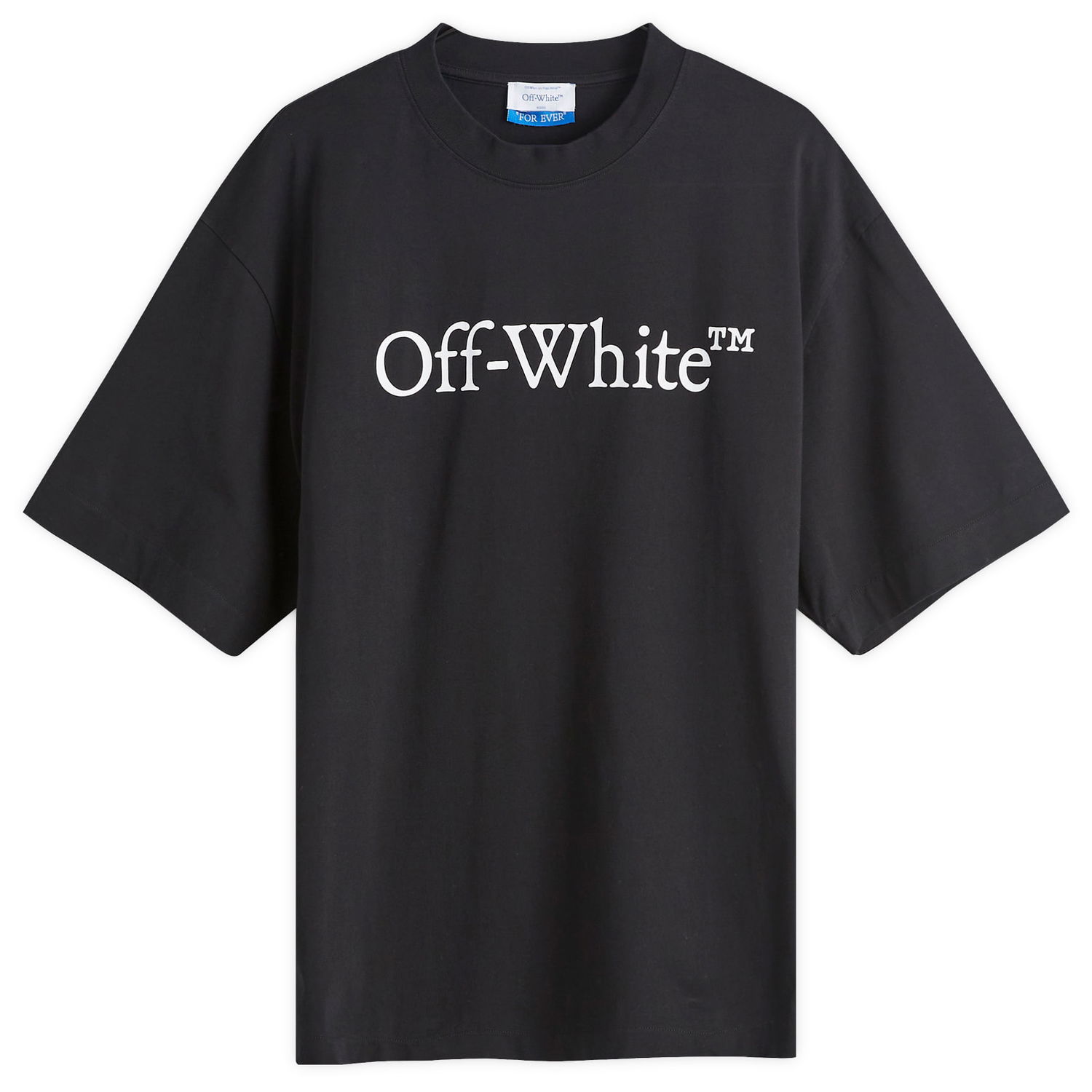 T-shirt Off-White Bookish Skate T-Shirt Sort | OMAA120C99JER0081001, 0