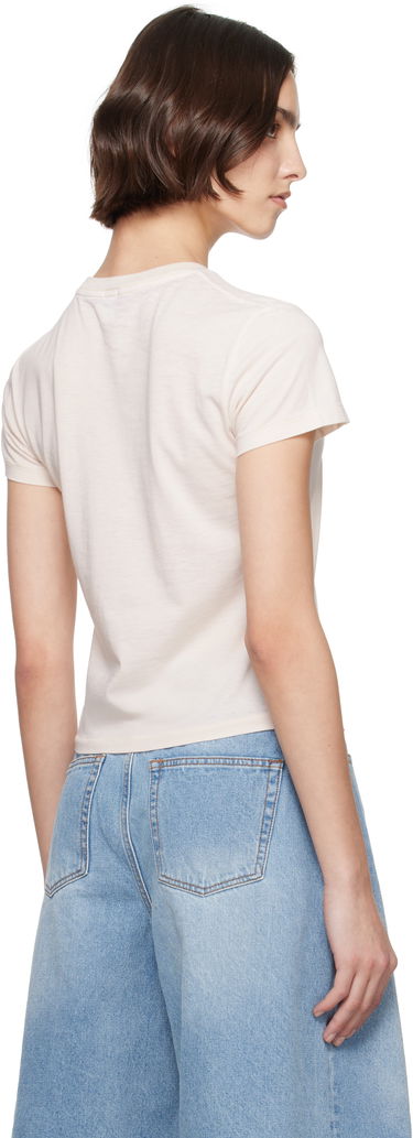 T-shirt RE/DONE Re/Done Classic 'Tanning' T-shirt Beige | 792-02WCGT321, 2
