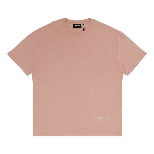 T-shirt Fear of God Fear of God Essentials Boxy 3M Logo T-Shirt Lyserød | 125HO192015F