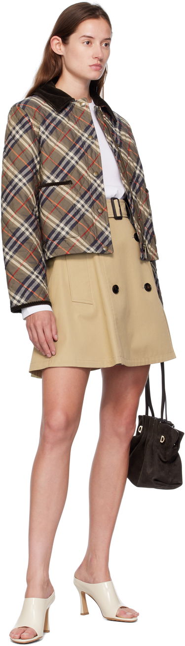 Jakke Burberry Burberry Oldham Quilted Jacket Flerfarvet | 8110384, 3