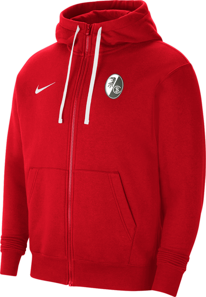 Sweatshirt Nike Nike SC Freiburg Full-Zip Hoodie Rød | 6scfcw6887-657