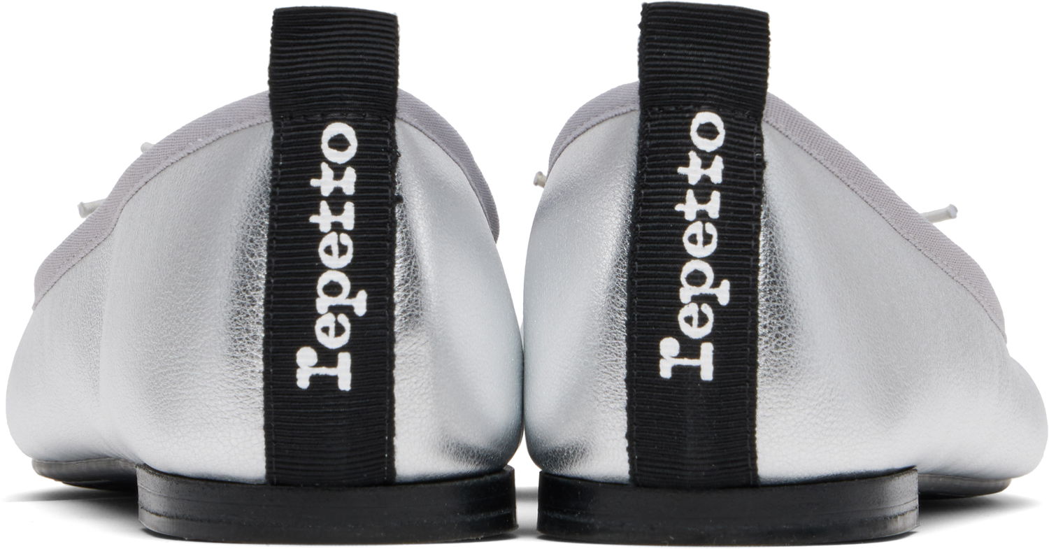 Tøj Repetto Repetto Garance Square-Toe Ballerina Flats Metalisk | V4210VEM, 1