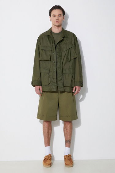 Jakke Engineered Garments Engineered Garments BDU Oversize Jacket Grøn | OR177.KD001, 1