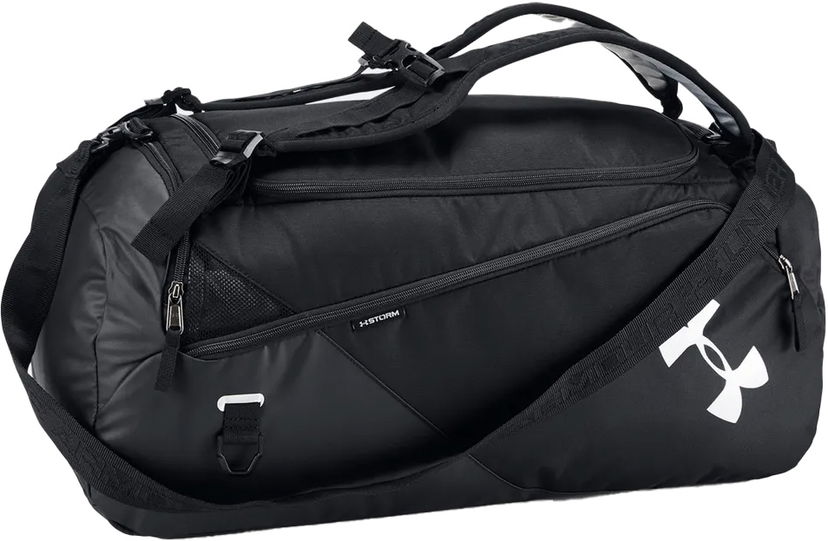 Rygsække og tasker Under Armour UA Contain Duo MD BP Duffle-BLK Sort | 1381919-001