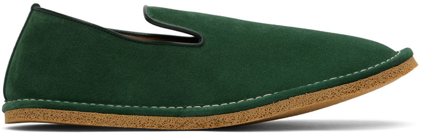 Sneakers og sko Dries Van Noten Dries Van Noten Slip-On Loafers Grøn | MS231-566-108