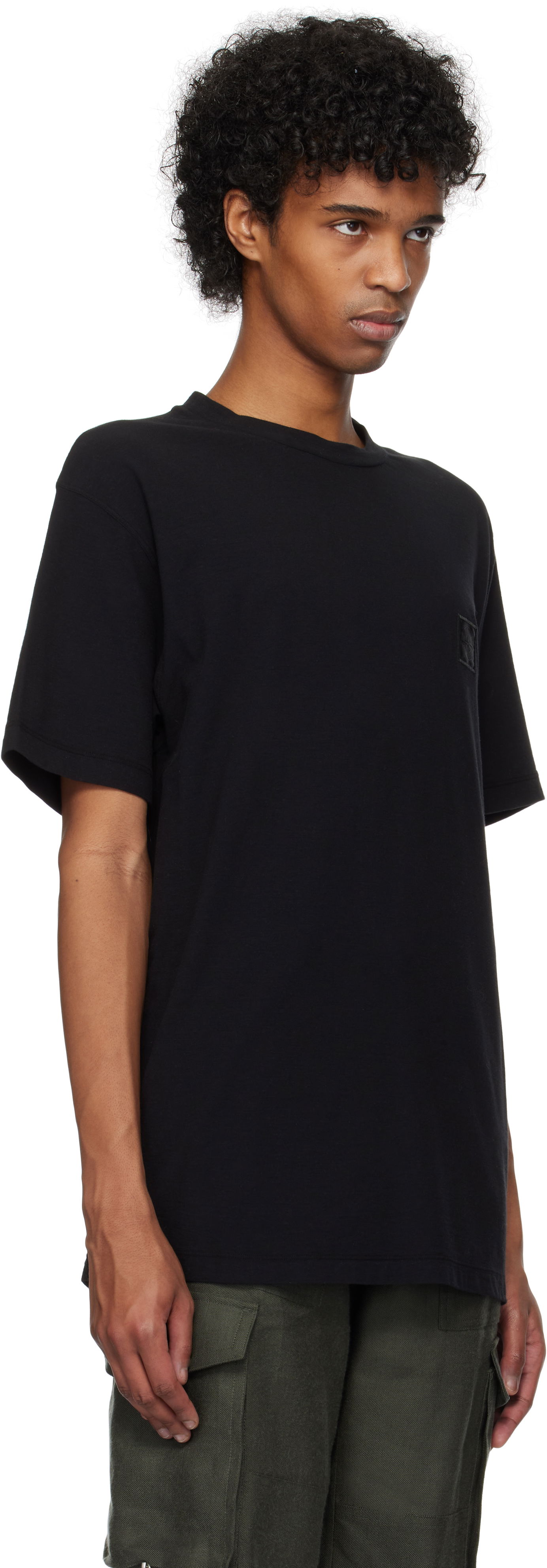 T-shirt Stone Island Stone Island Garment Dyed Tee Sort | K1S15 2100008 S0F11, 1