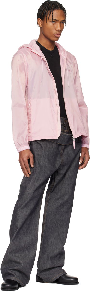 Vindjakke Courrèges Courrèges Hooded Windbreaker Jacket Lyserød | 125CMA198NY0043, 3