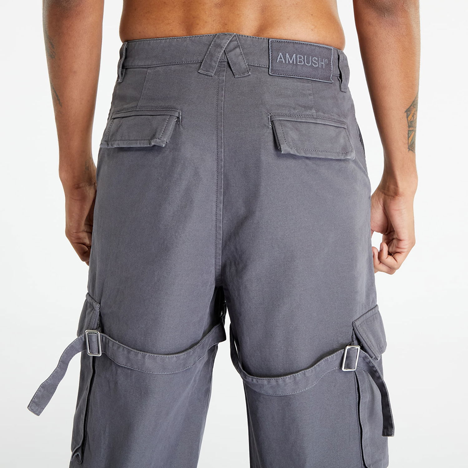 Cargo bukser Ambush Relaxed Fit Cargo Pants Grå | BMCF009F23FAB0010700, 1