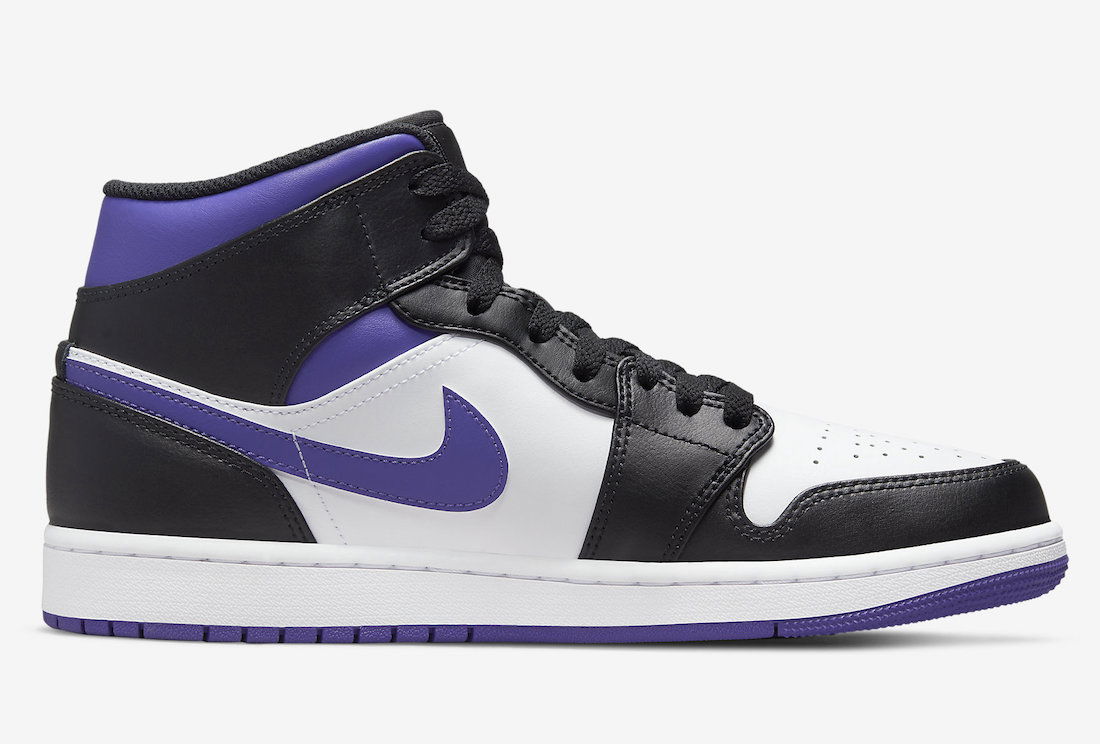 Sneakers og sko Jordan Air Jordan 1 Mid "Dark Iris" Lilla | 554724-095, 0