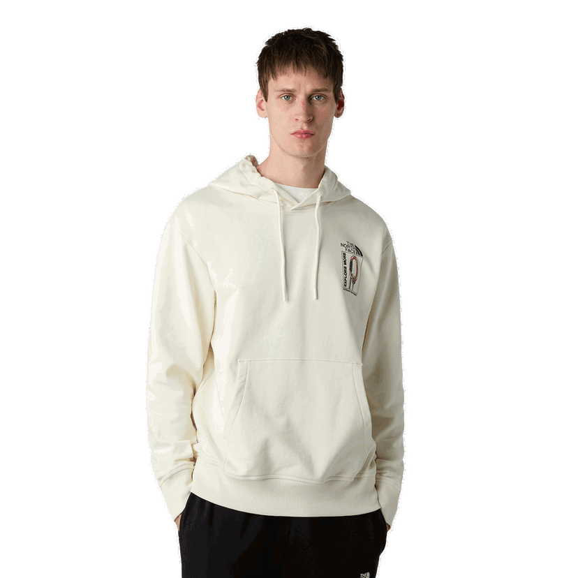 Sweatshirt The North Face Explore Gear Relaxed Hoodie Hvid | NF0A8F2KQLI1