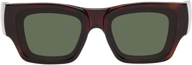 Solbriller Loewe Paula's Ibiza Goggle Rectangle Sunglasses Brun | LW40172UW5652N 192337236150, 0