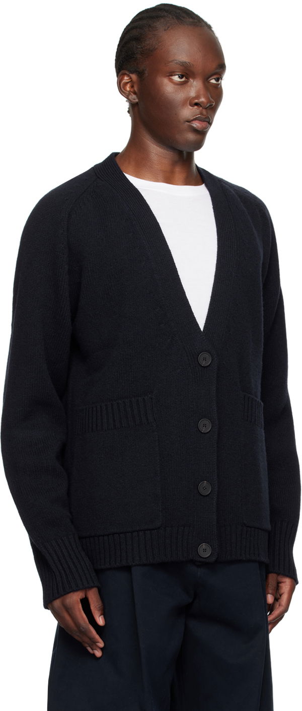 Sweater Studio Nicholson Studio Nicholson Sen Cardigan Mørkeblå | SEN SNM-049, 1