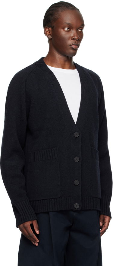 Sweater Studio Nicholson Studio Nicholson Sen Cardigan Mørkeblå | SEN SNM-049, 1