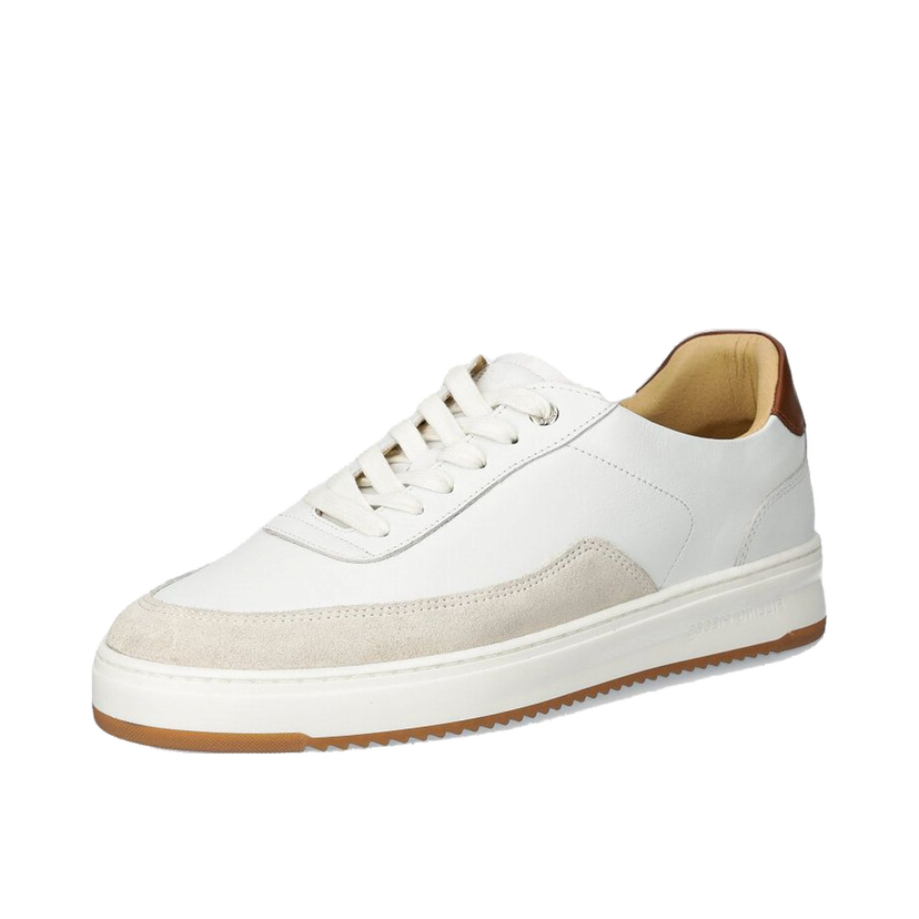 Sneakers og sko Filling Pieces Mondo Squash Tag Hvid | 56425651901