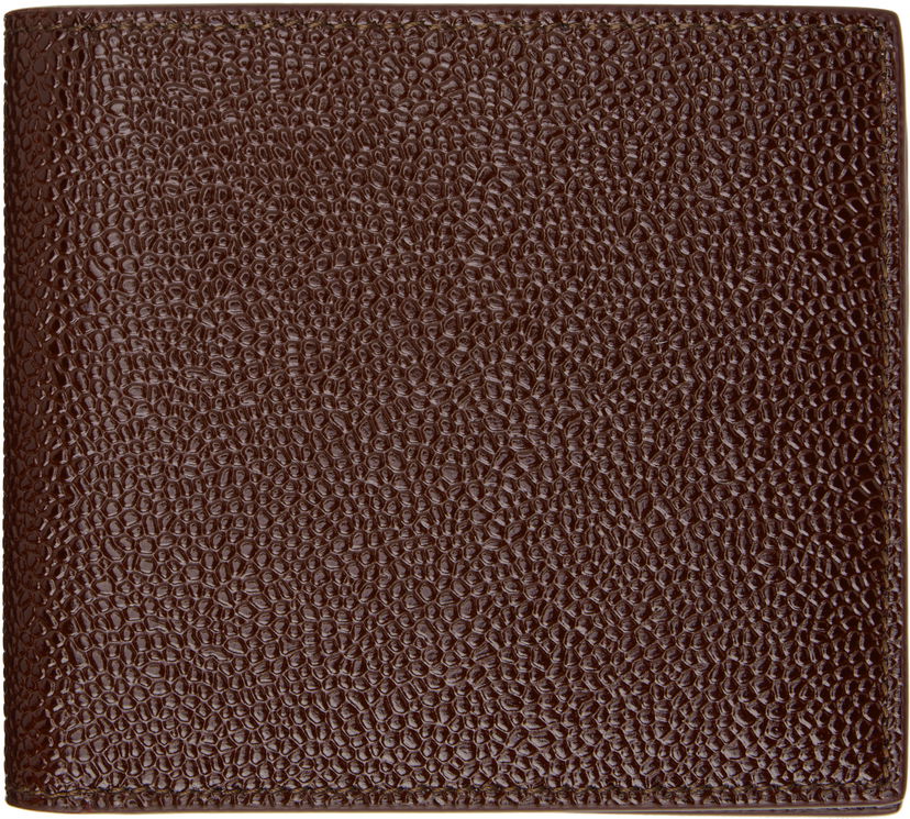 Tegnebog Thom Browne Pebble Grain Bifold Wallet Brun | MAW023L-03542