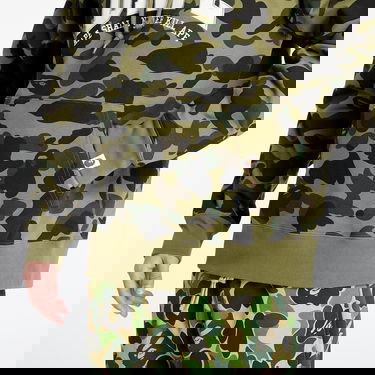 Sweatshirt BAPE Camo Pullover Hoodie Grøn | 001PPK801008M GRN, 1