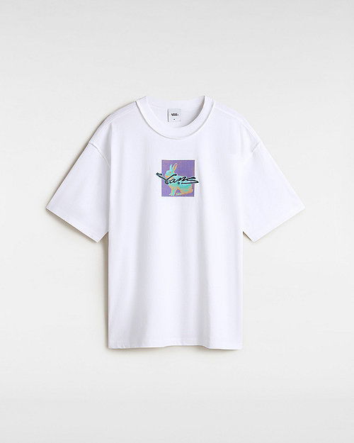 T-shirt Vans Premium Down The Rabbit Hole T-Shirt, Size L Hvid | VN000MF8WHT