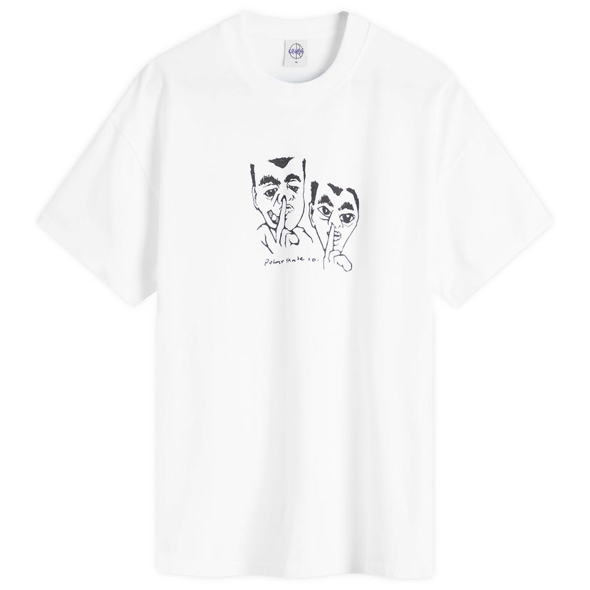 T-shirt Polar Skate Co. Boogers T-Shirt Hvid | PSC-F24-35