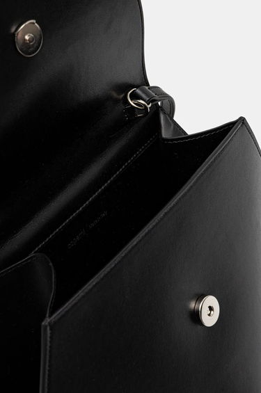 Håndtaske Coperni Coperni U.F.O. Leather Handbag Sort | COPBA34405, 4