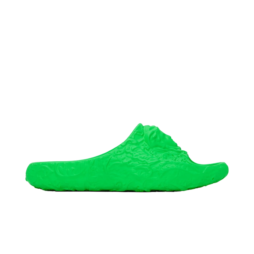 Sneakers og sko Versace Molded Barocco Pool Slide Lime Grøn | 1005746 1A07014 1GE9 70035