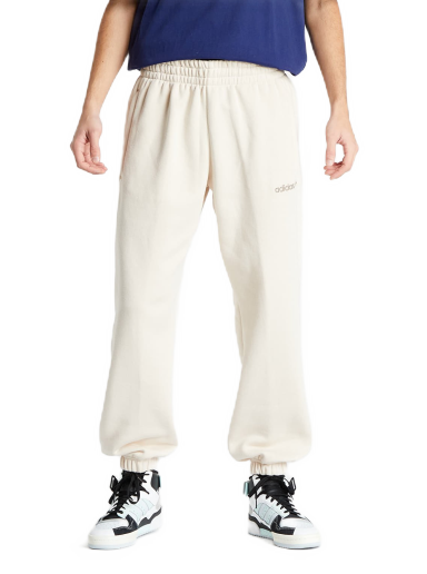 Joggingbukser adidas Performance Trefoil Linear Sweat Pants Beige | HM2671