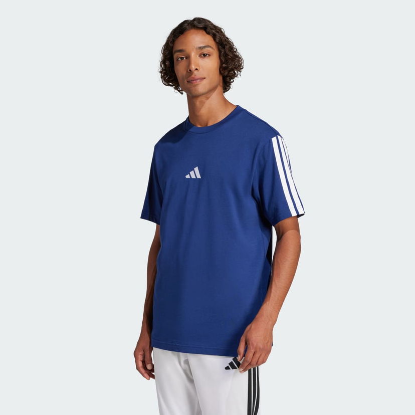 T-shirt adidas Performance 3-Stripes Single Jersey T-Shirt Blå | JW1950