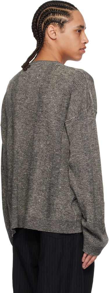 Sweater Maison Margiela Maison Margiela V-Neck Sweater Grå | S50HN0012 M13097, 2