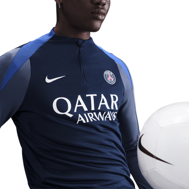T-shirt Nike PSG Strike Drill Top Mørkeblå | hj7782-411, 2