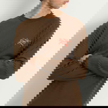T-shirt Arcteryx Kragg SL Bird Tile LS T-Shirt Brun | X000009537-022412, 5