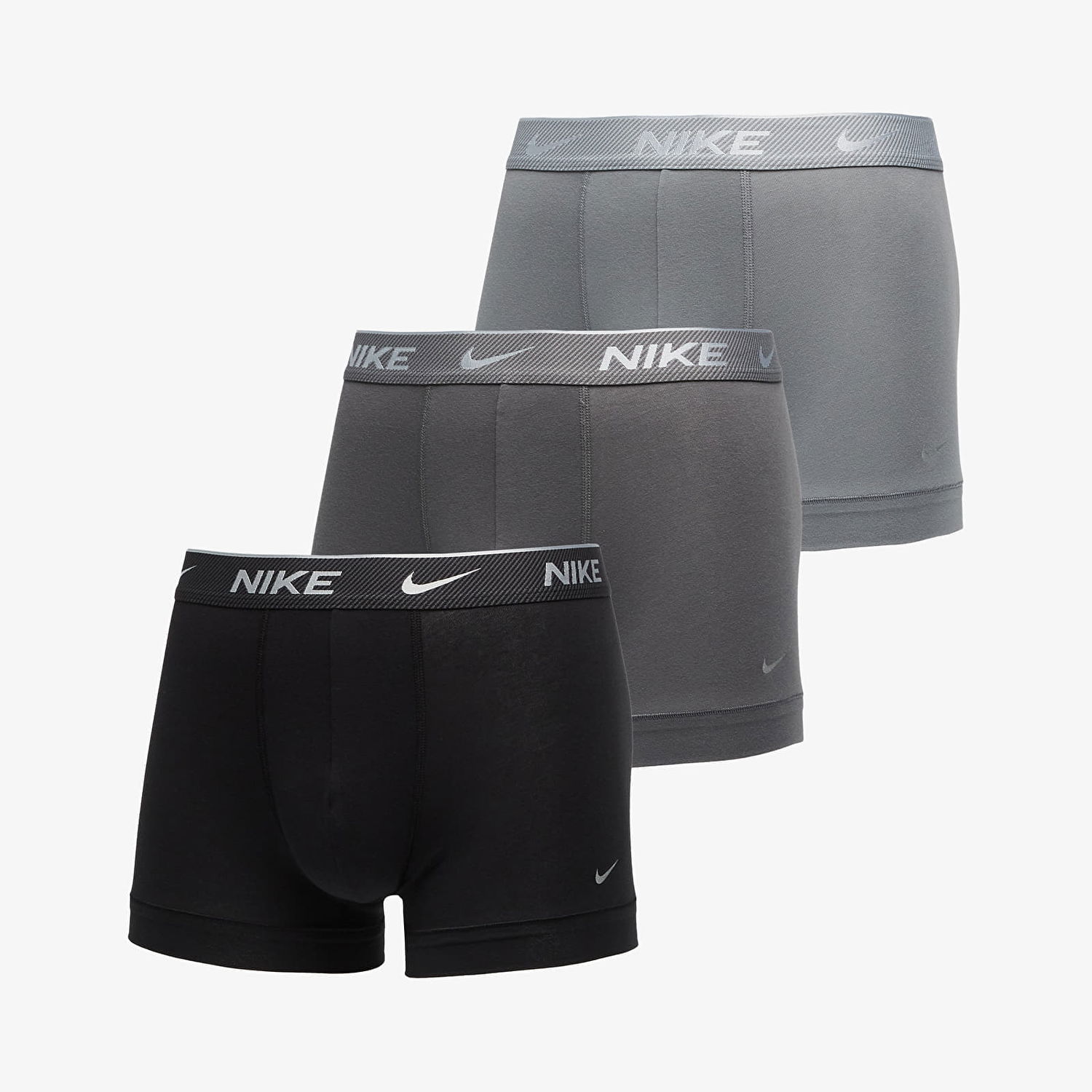 Boksere Nike Dri-FIT Trunks (3-Pack) Grå | 0000KE1008-U91, 0