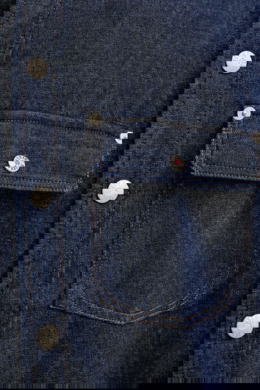 Skjorte KENZO Kenzo Relaxed Fit Denim Shirt Blå | FF65DC5066E1, 4
