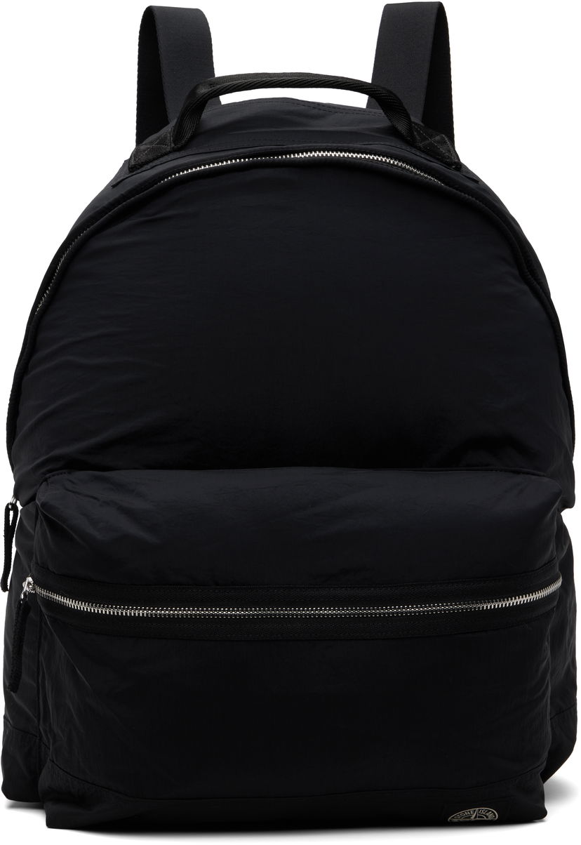Rygsæk Stone Island Stone Island Coated Nylon Metal ECONYL Backpack Sort | K2S15 9200014 S0251