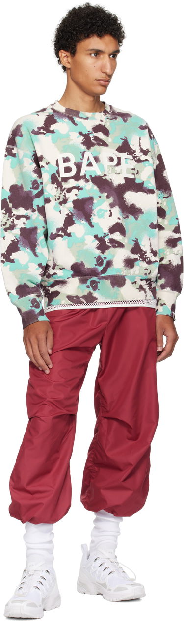 Sweatshirt BAPE A Bathing Ape Map Camo Crewneck Sweatshirt Flerfarvet | 001SWL301001M, 3