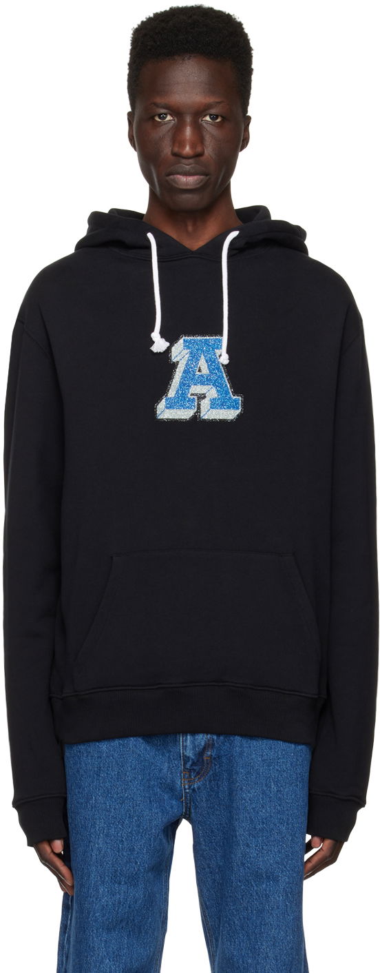 Sweatshirt AXEL ARIGATO Muse College Hoodie Sort | A1164001, 0
