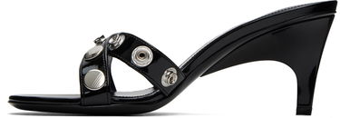 Tilbehør The Attico Attico Cosmo Heeled Sandals Sort | 241WS777 E056S, 2