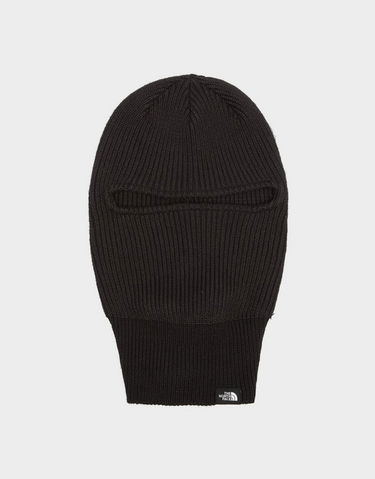 Hat The North Face Logo Box Knit Balaclava Sort | NF0A8DKMJK31, 0