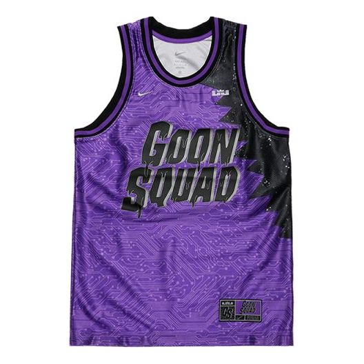 Jersey Nike Space Jam: A New Legacy LeBron James Basketball Tank Top Lilla | DJ3873-560