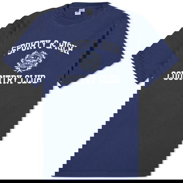 T-shirt Sporty & Rich Varsity Crest T-Shirt Mørkeblå | TSAW2353NA, 0