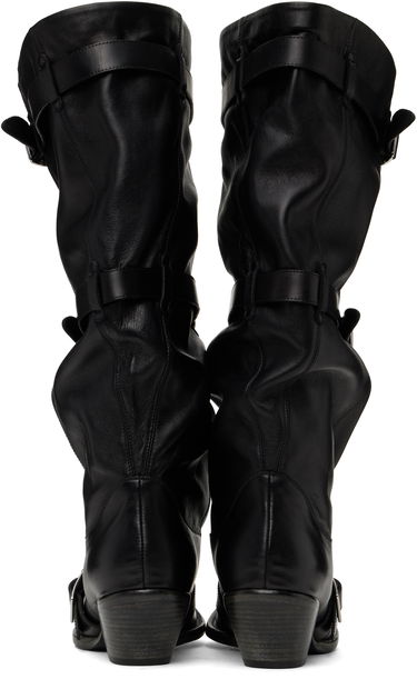 Skopleje R13 R13 Buckled Slouch Cowboy Boots Sort | R13WS114-S153A, 1