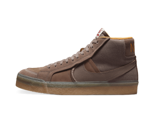 Skateboarding Nike SB Blazer Mid Plus Plum Eclipse Kumquat Brun | DV5468-200