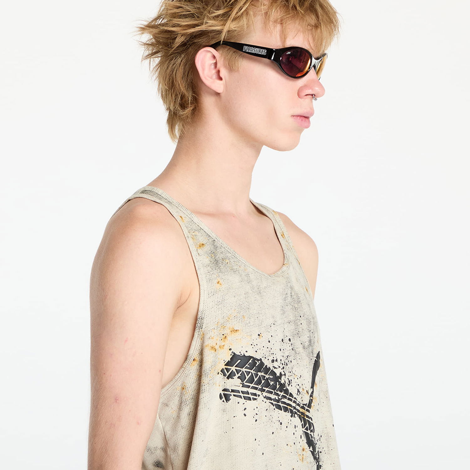 Tanktop Puma A$AP Rocky x Tank Top Putty AOP Beige | 62766701, 1