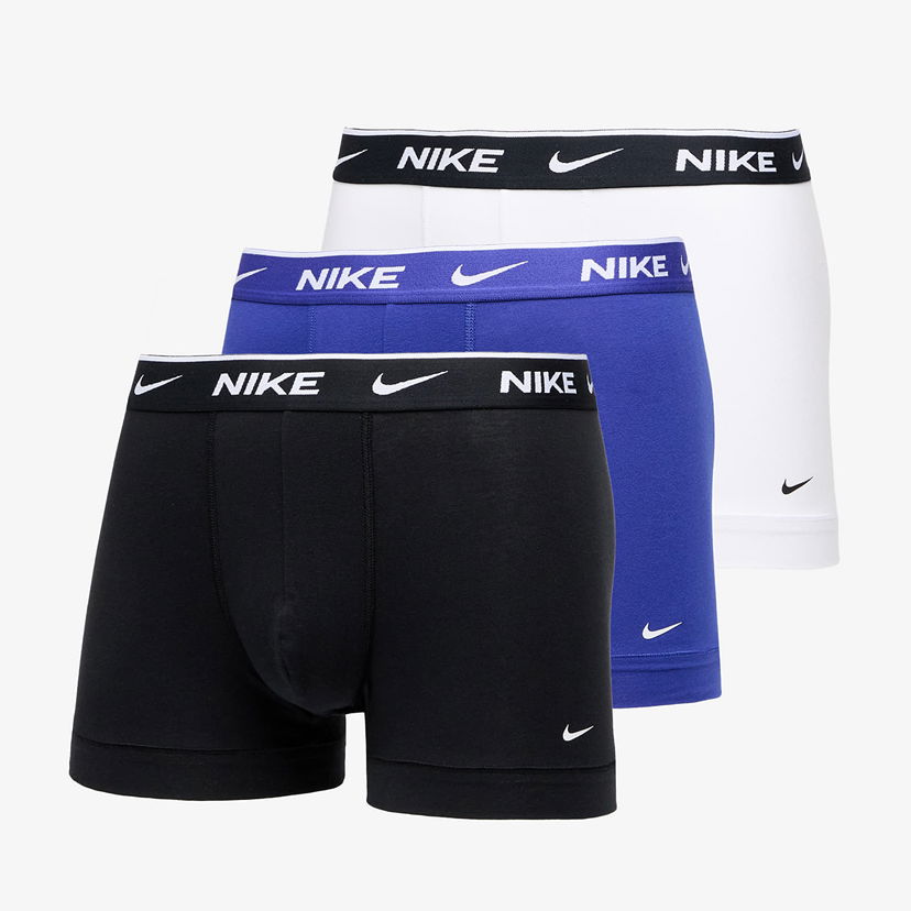 Boksere Nike Dri-FIT Everyday Cotton Stretch Trunk (3-Pack) Flerfarvet | 0000KE1008-TQJ