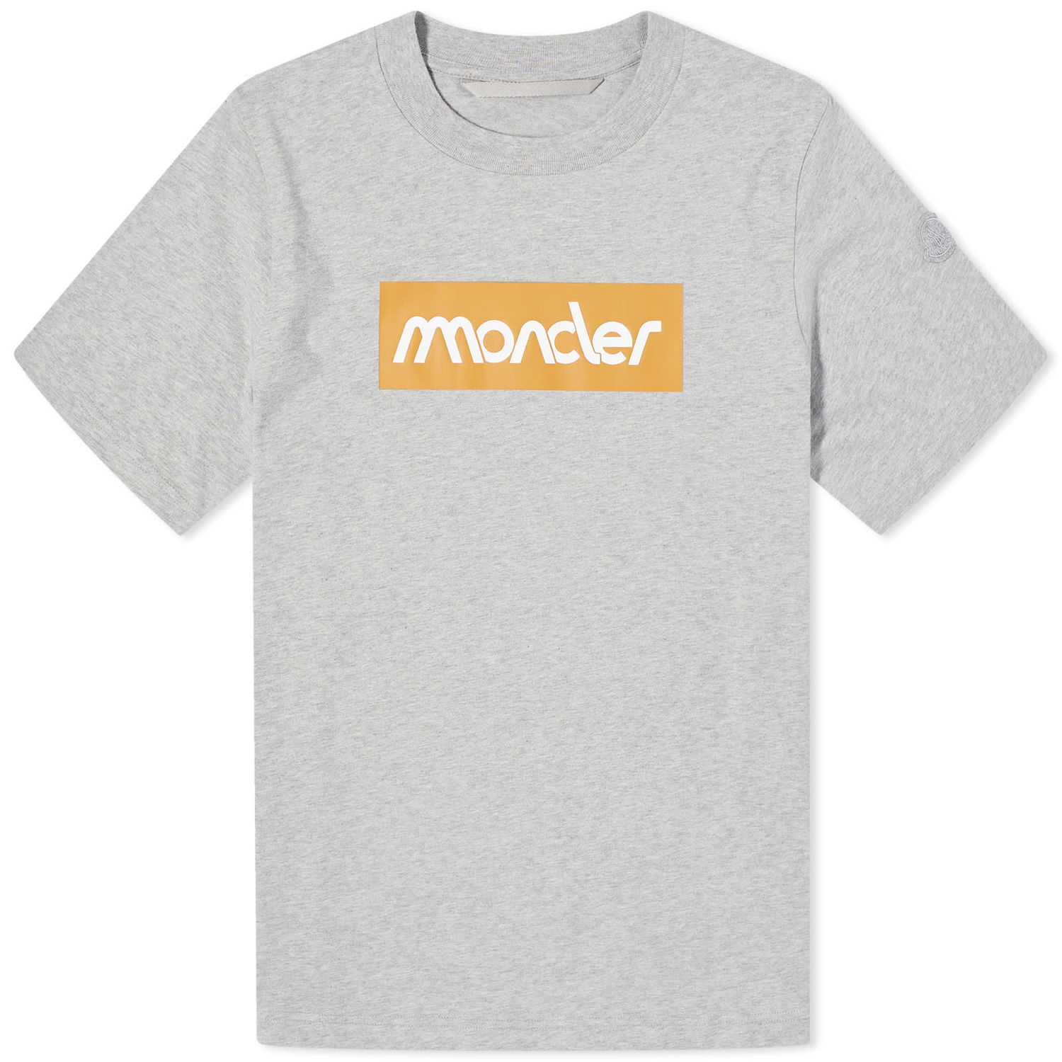 T-shirt Moncler Logo T-Shirt Grå | 8C000-52-89AJS-986, 0